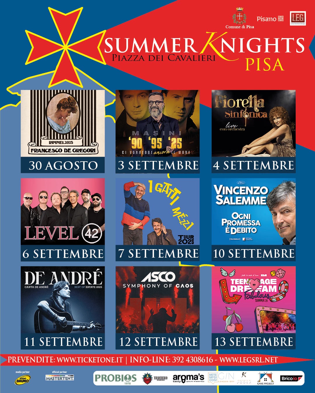 Summer Knights Pisa