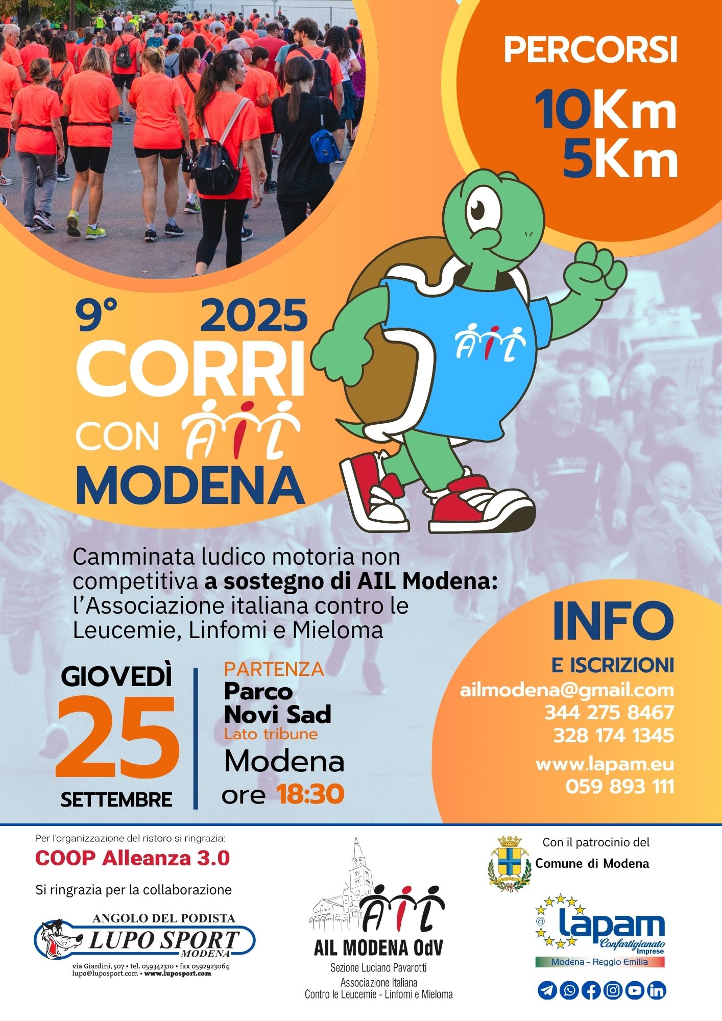 CORRI con AIL Modena