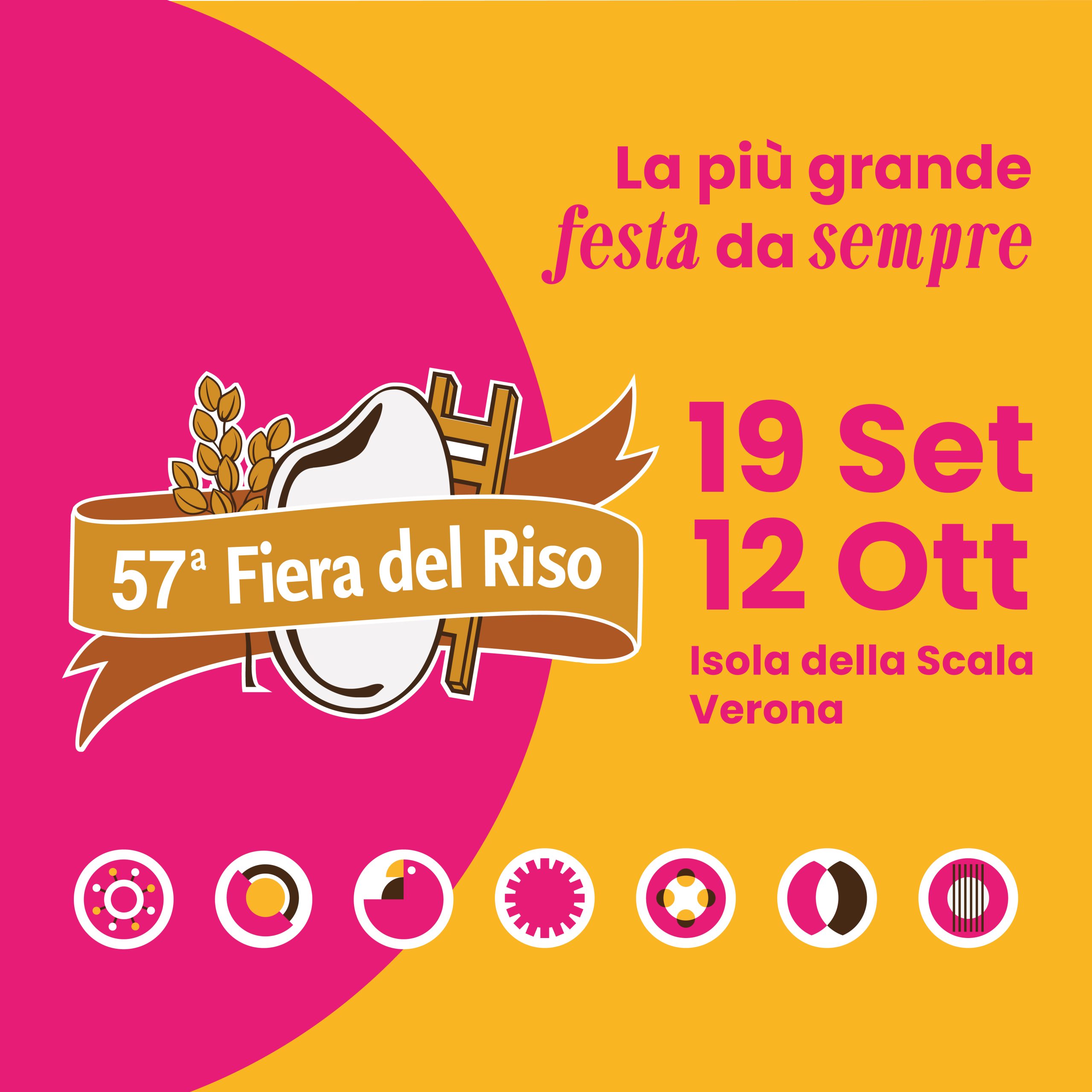 Fiera del Riso a Isola della Scala (Vr) , la 57ª edizione