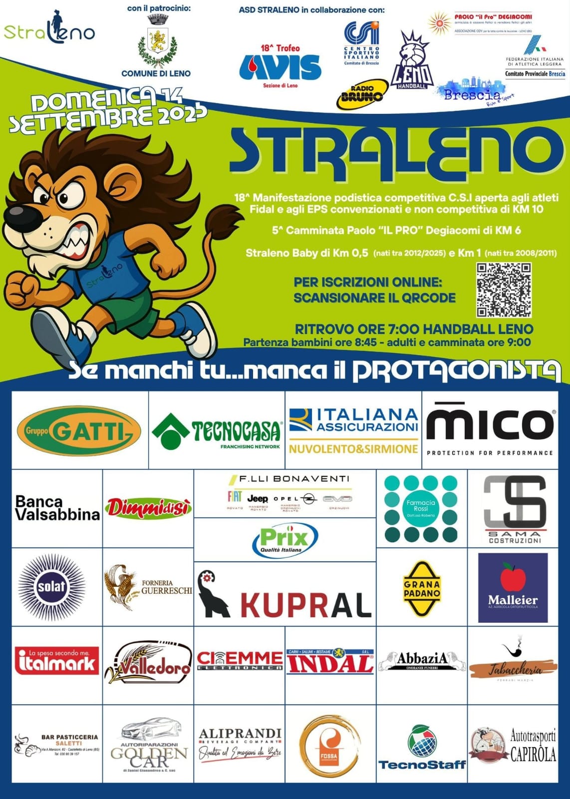 Domenica 14 settembre torna la Straleno!