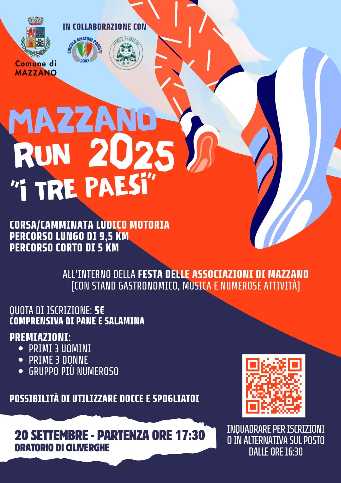 Mazzano Run 2025: i tre paesi!