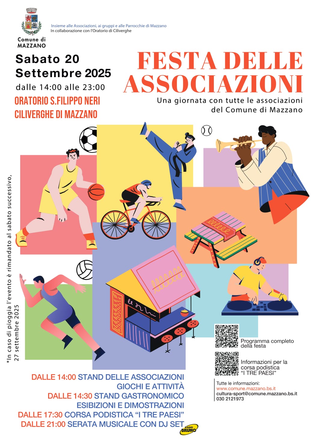 A Mazzano torna la Festa delle Associazioni!