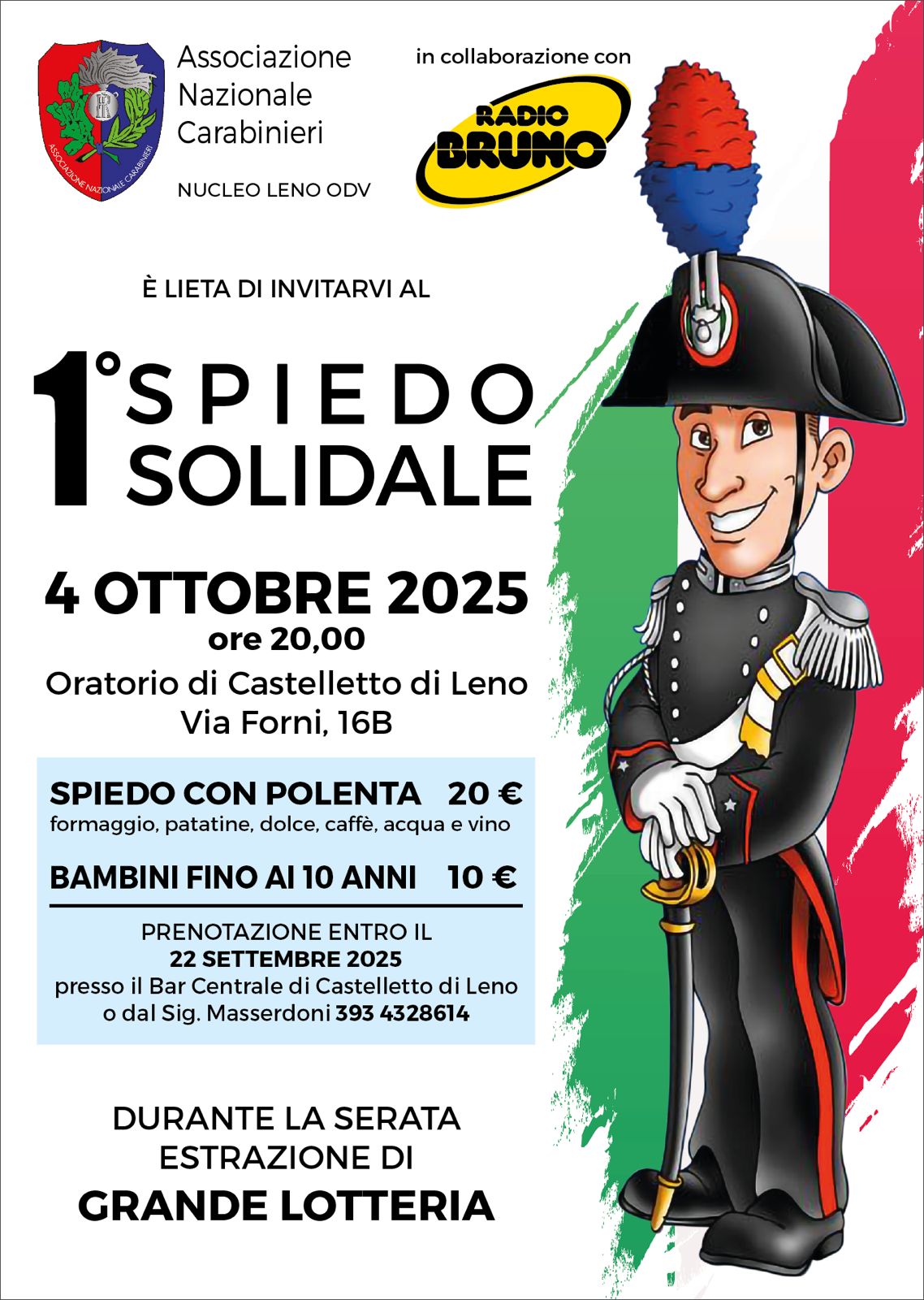 1° Spiedo solidale a Castelletto di Leno!