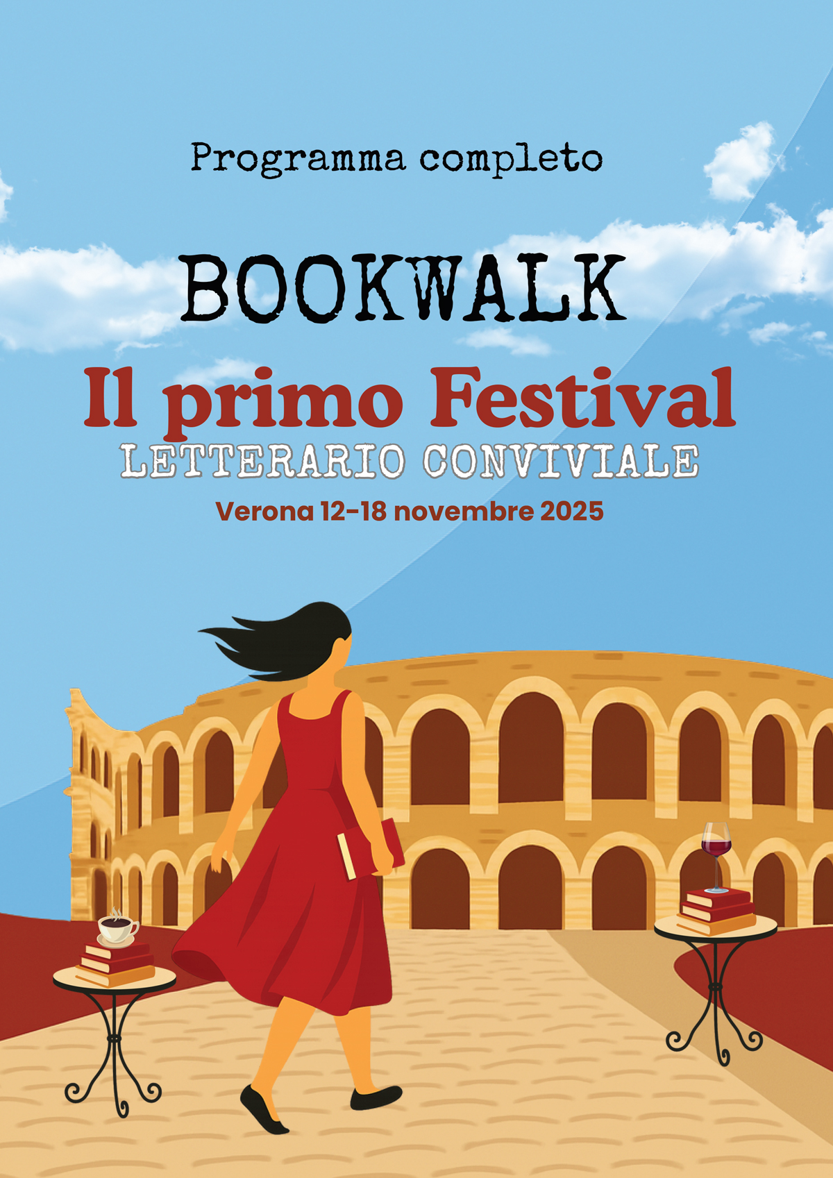 A Verona arriva Bookwalk, il primo festival del libro conviviale