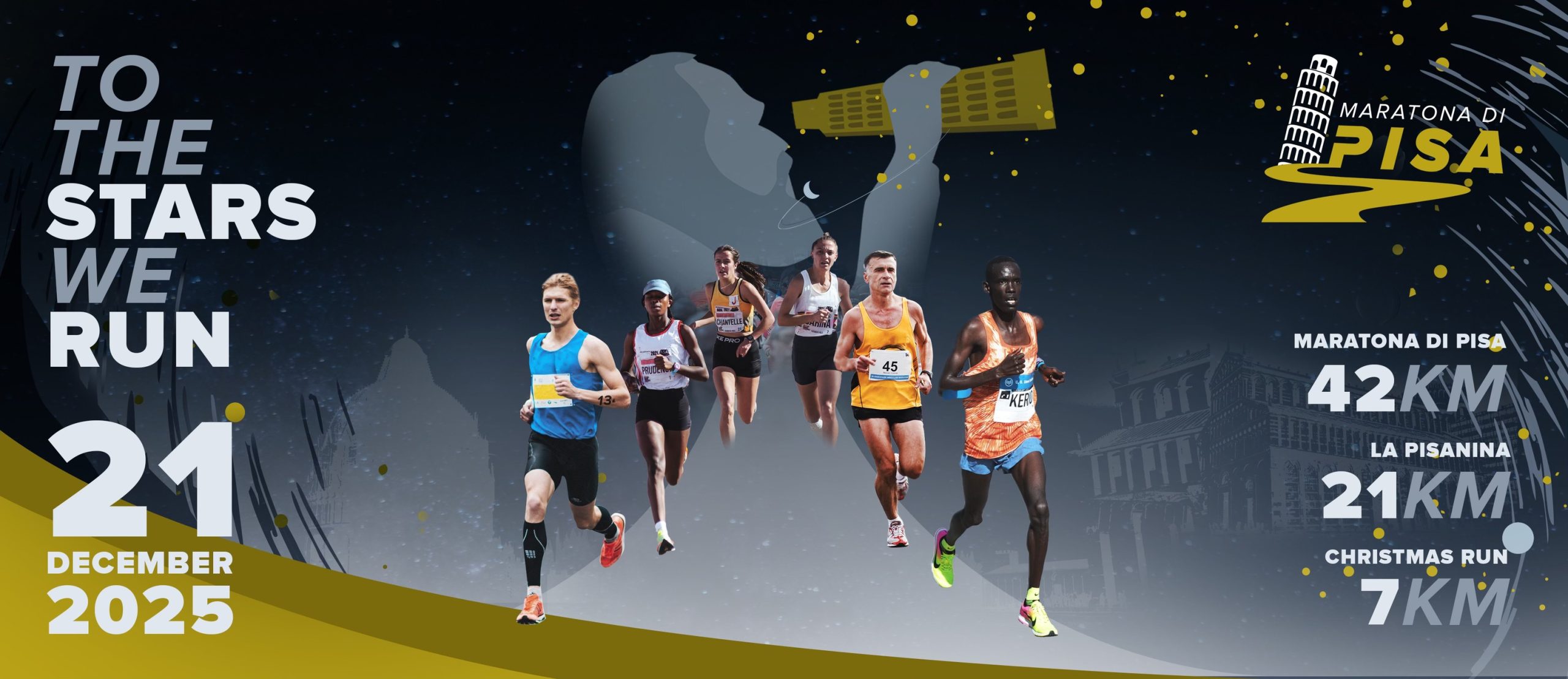 Maratona di Pisa 21 Dicembre con RADIO BRUNO