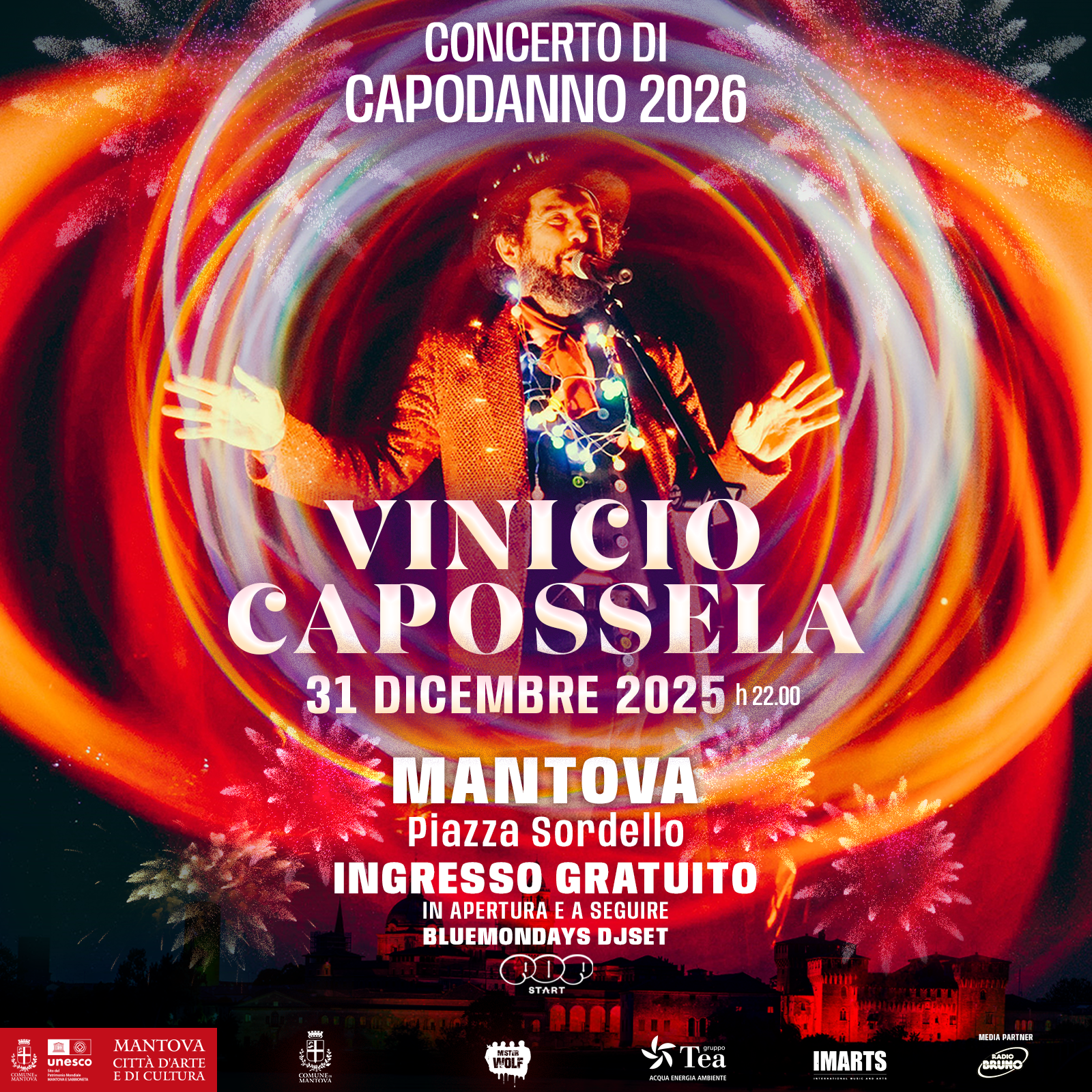 Capodanno a Mantova - Vinicio Capossela in concerto
