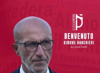Simone Banchieri è il nuovo allenatore del Pontedera
