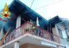 Incendio in abitazione: ferita una persona