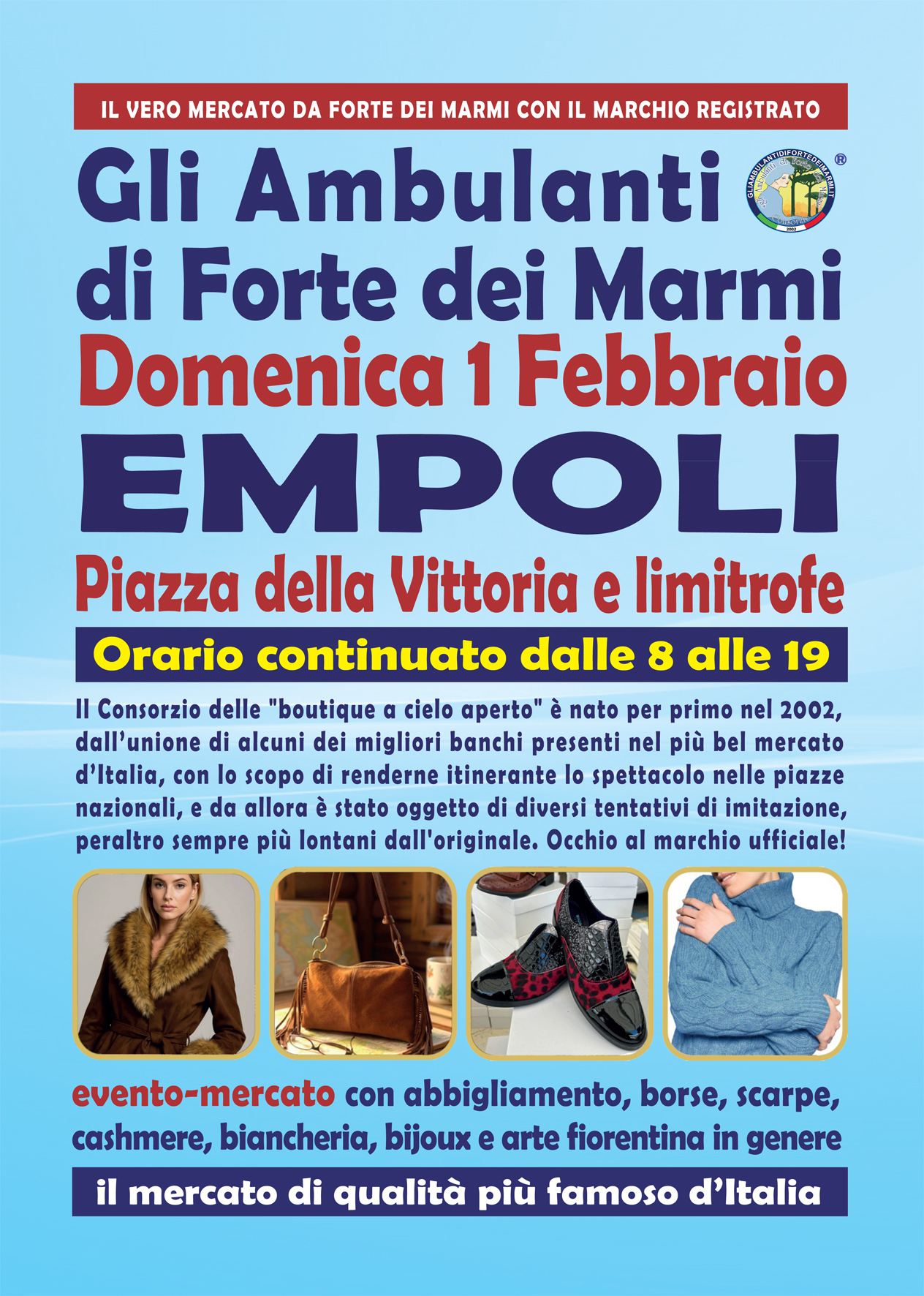 L’originale Consorzio de Gli Ambulanti di Forte dei Marmi® a EMPOLI