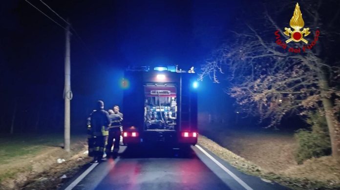 INCENDIO BERTINORO VVF