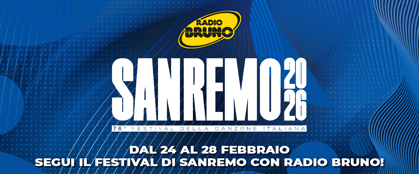 Segui il Festival di Sanremo con Radio Bruno!