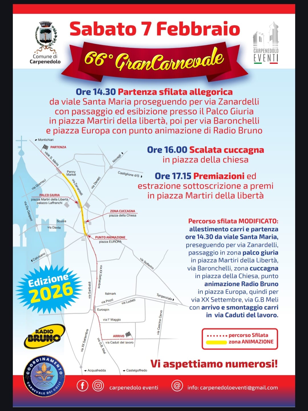 66° GRAN CARNEVALE DI CARPENEDOLO