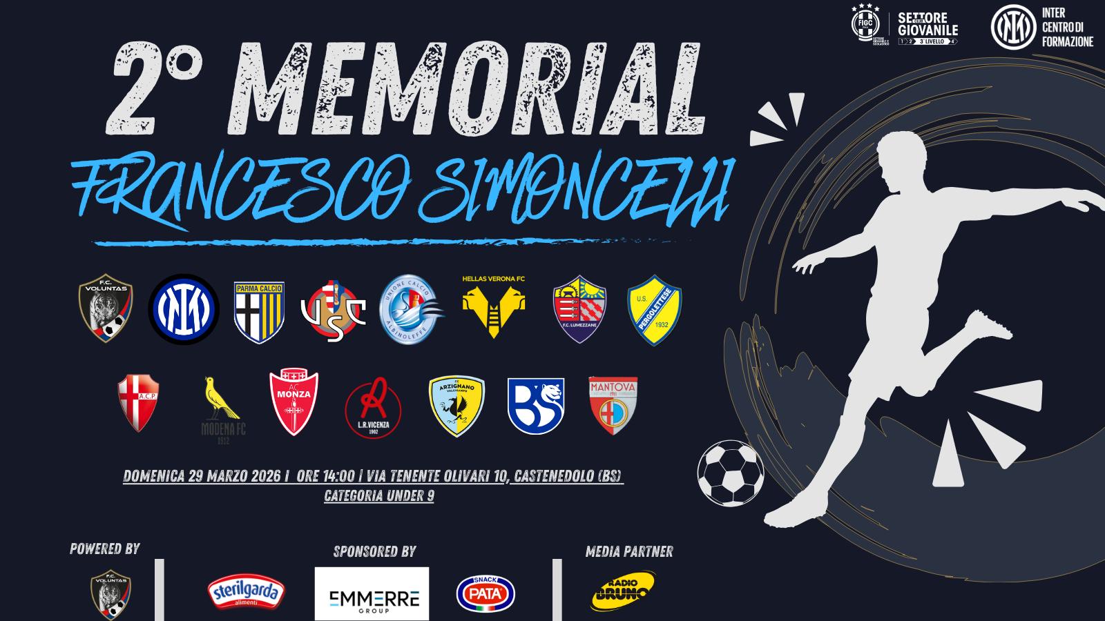 ⚽ Secondo Memorial Francesco Simoncelli