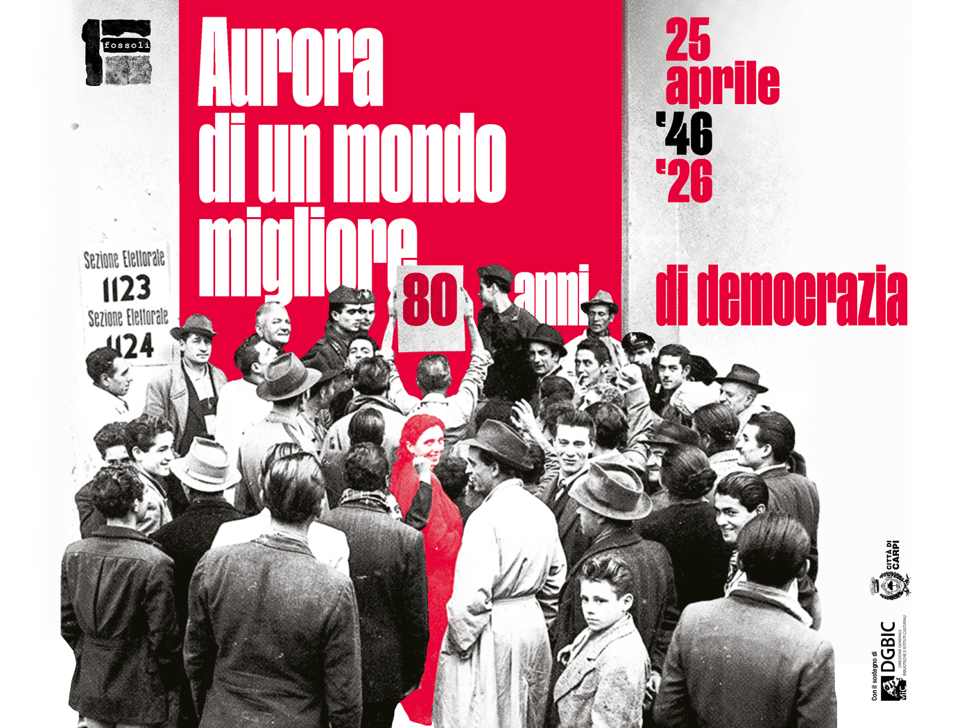 25 aprile, musica e parole al campo Fossoli