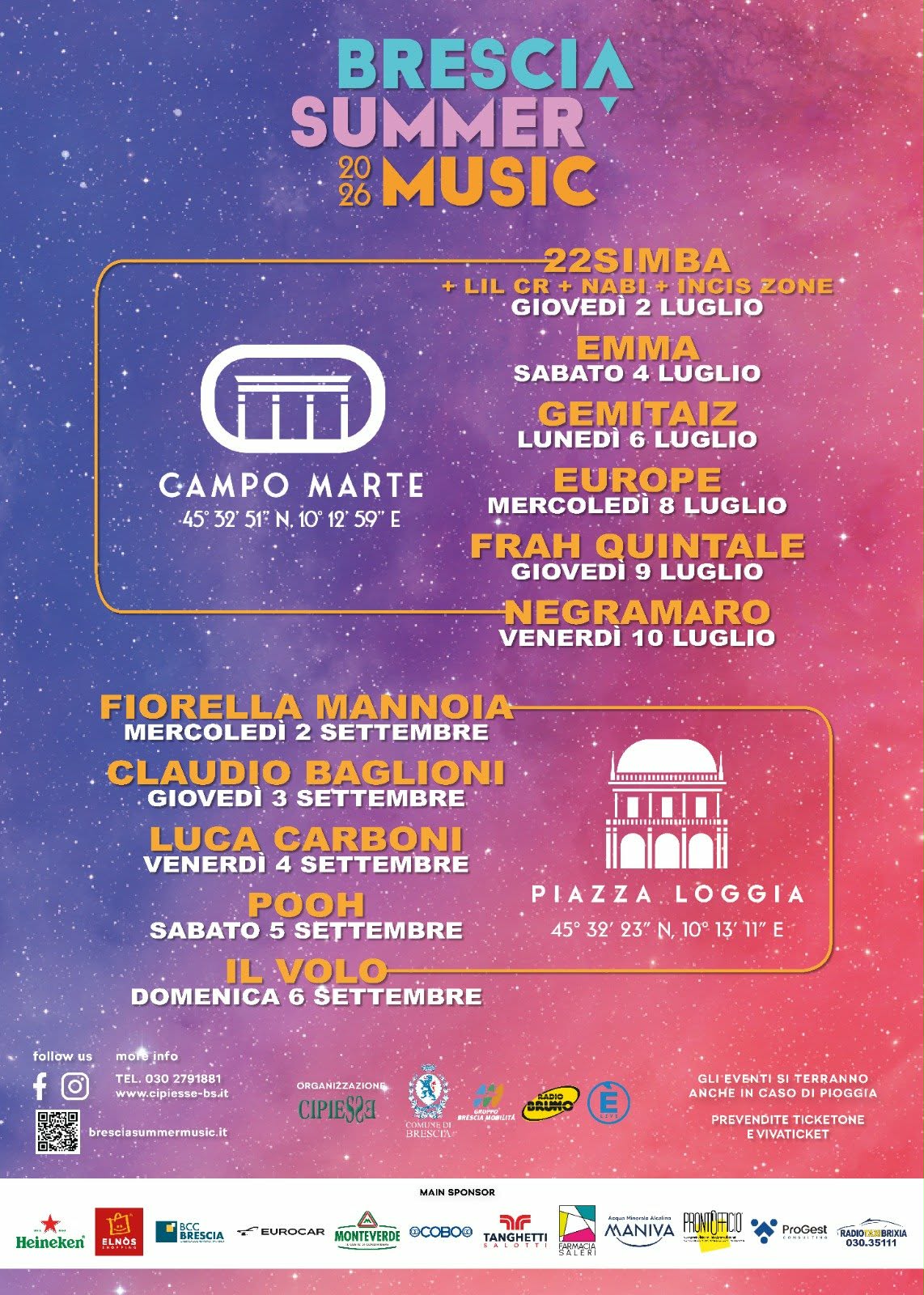 Brescia Summer Music 2026