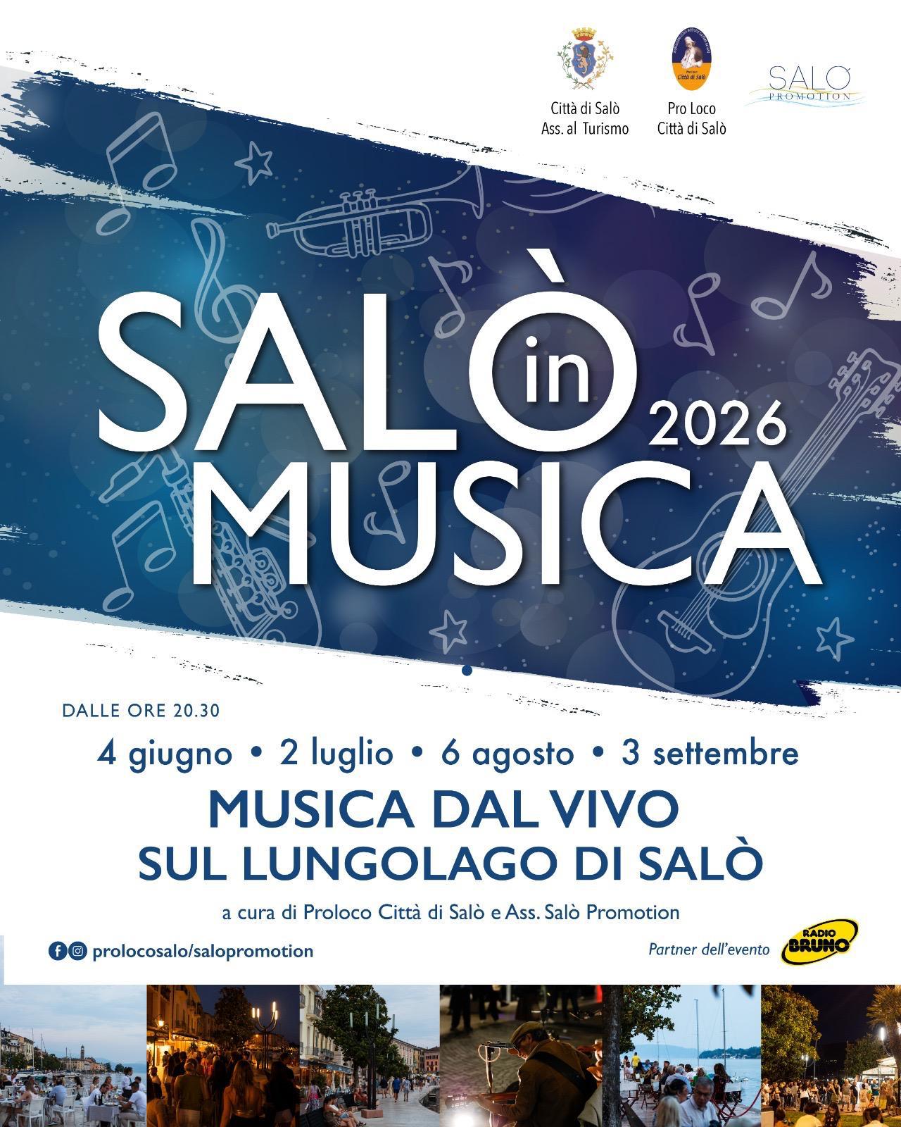 “Salò in Musica” 2026: ci sono serate che diventano ricordi. ✨