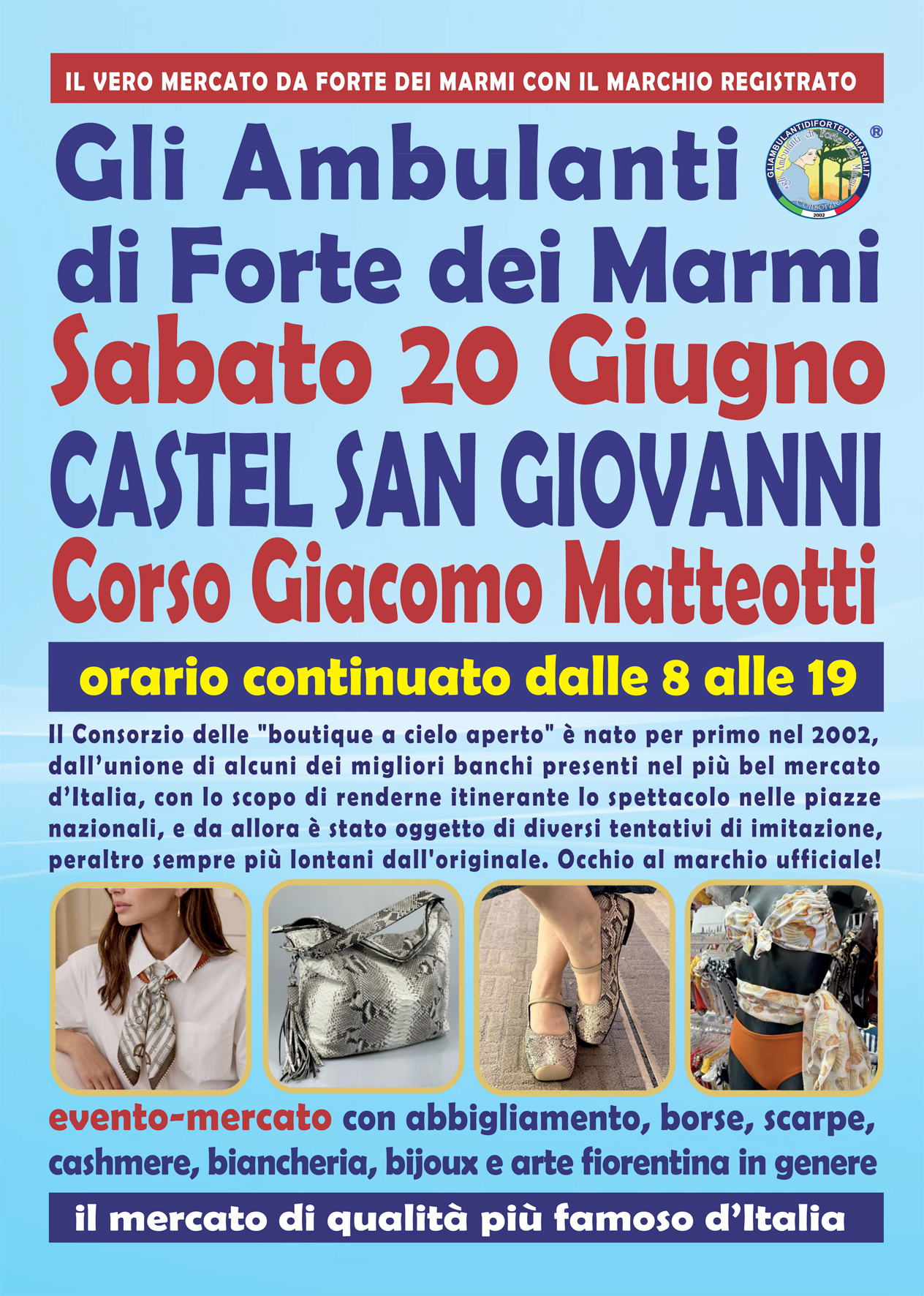 Gli Ambulanti di Forte dei Marmi a Castel San Giovanni (PC)
