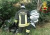 Auto fuori strada: morto 34enne, bimba di 6 anni in ospedale