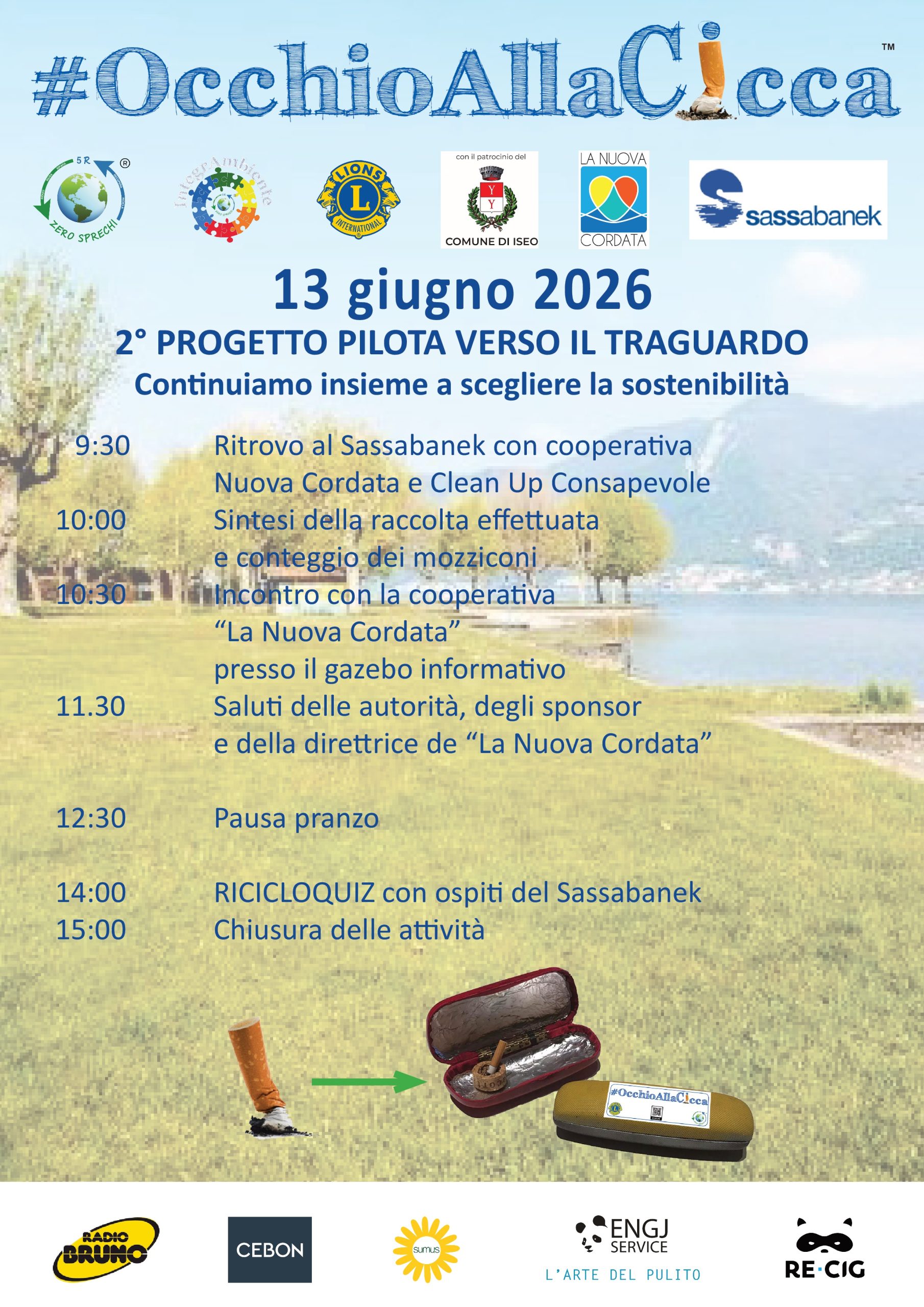 Occhio alla cicca: una nuova edizione al Sassabanek!