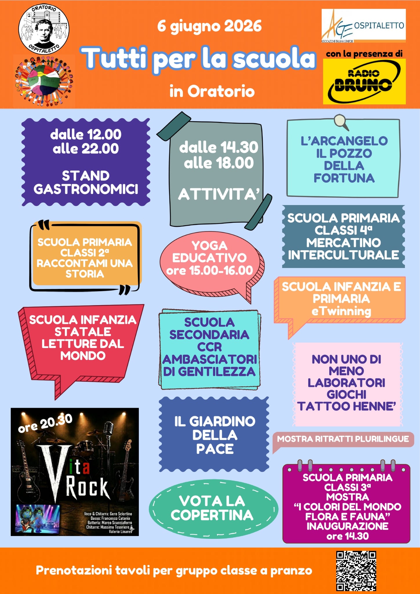 Tutti per la scuola 2026, a Ospitaletto una giornata tra famiglie, laboratori e musica