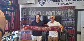 Il Pontedera annuncia il nuovo corso: presentati il tecnico Mascara e il ds Quintieri
