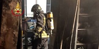 Incendio in una scuola: danni ingenti