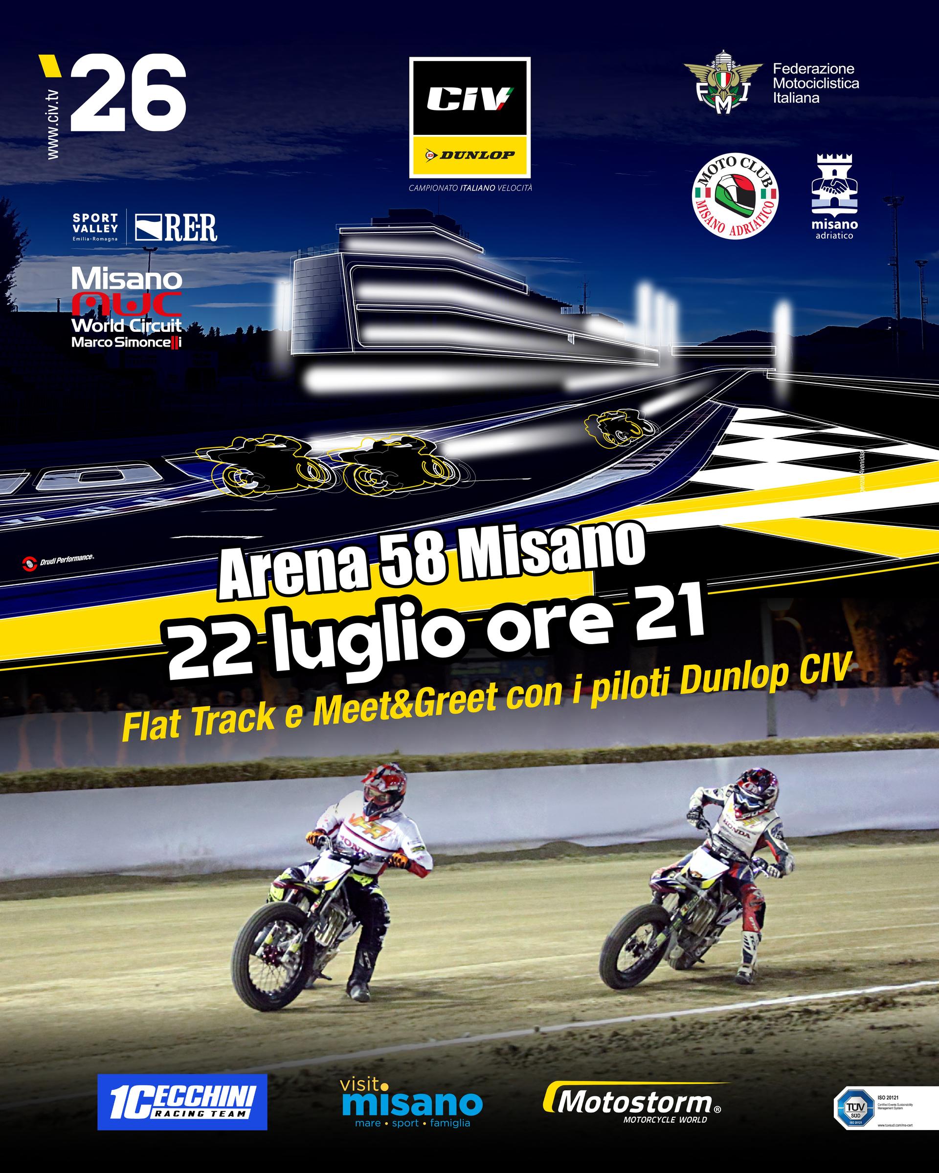 CIV Racing Night. Ecco tutti gli eventi dell’edizione 2026
