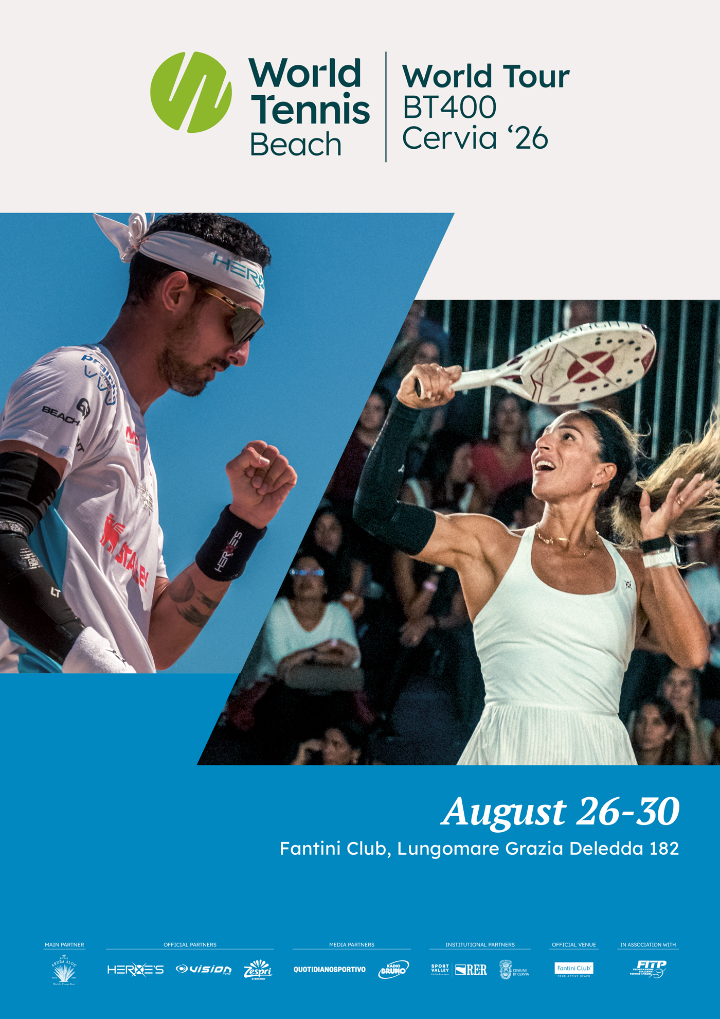 World Tennis Beach World Tour BT400 Cervia '26