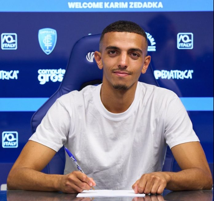 Karim Zedadka Empoli firma