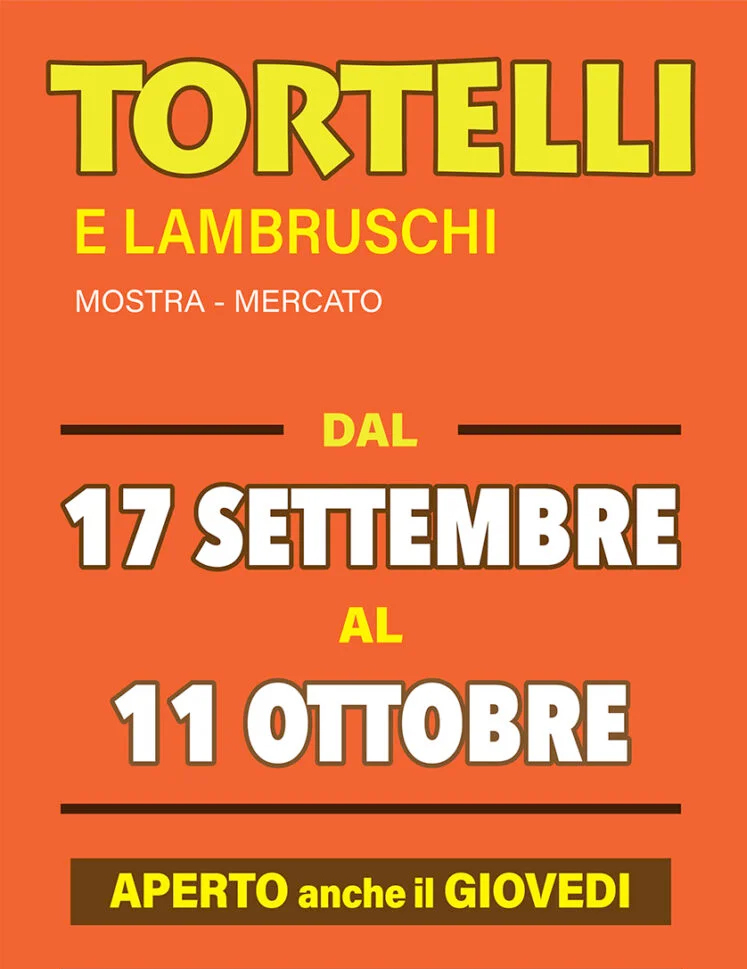 Tortelli e Lambruschi