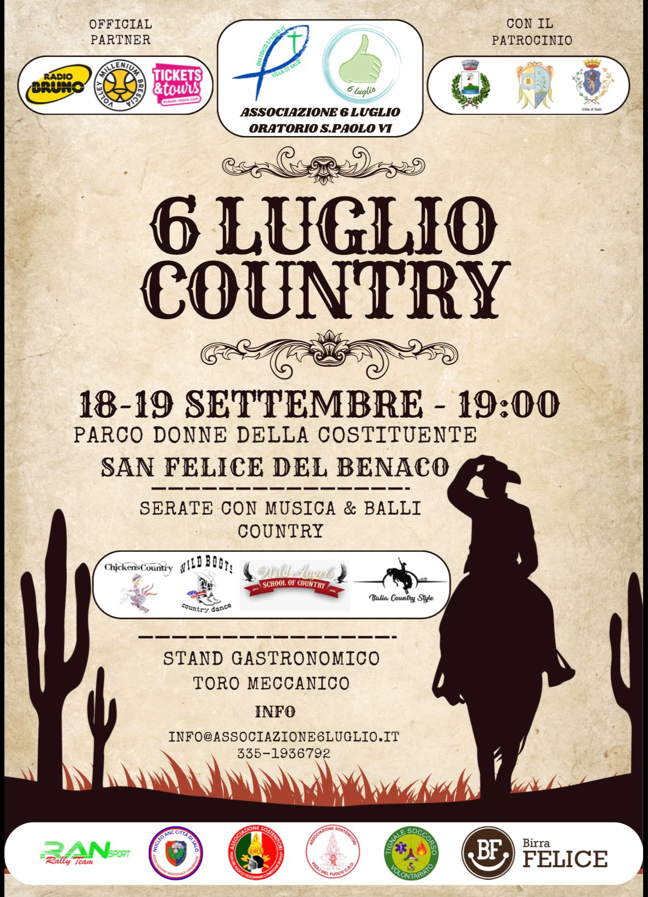 A SAN FELICE DEL BENACO SI ACCENDONO LE LUCI DEL COUNTRY!