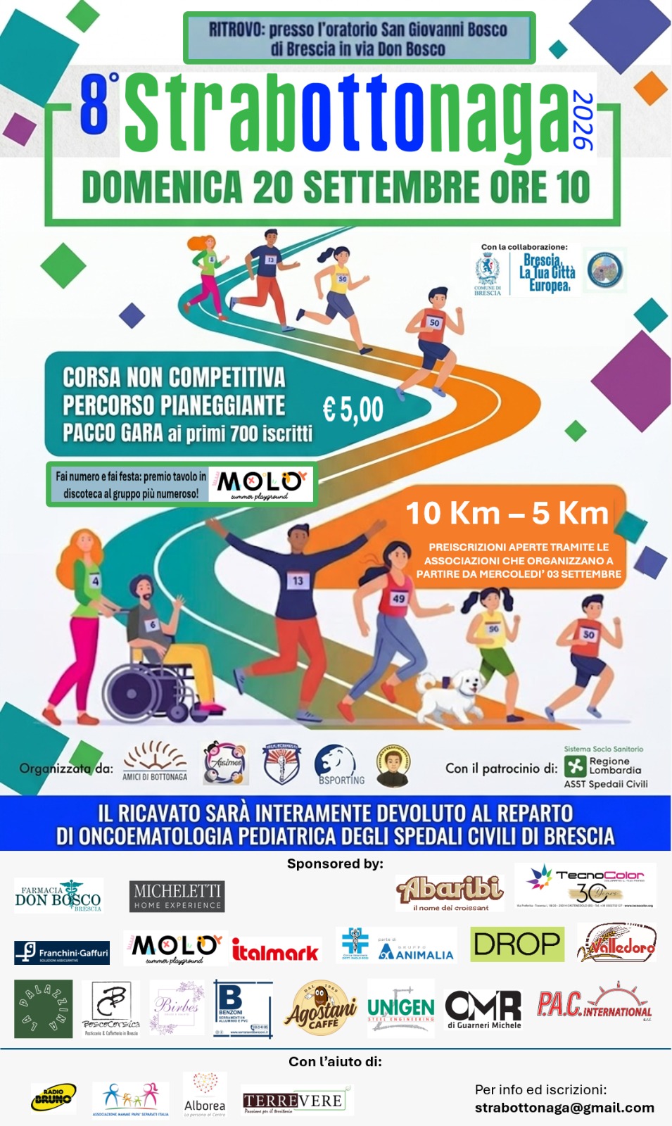 ‍♀️ DOMENICA SI CORRE! TORNA LA STRABOTTONAGA!
