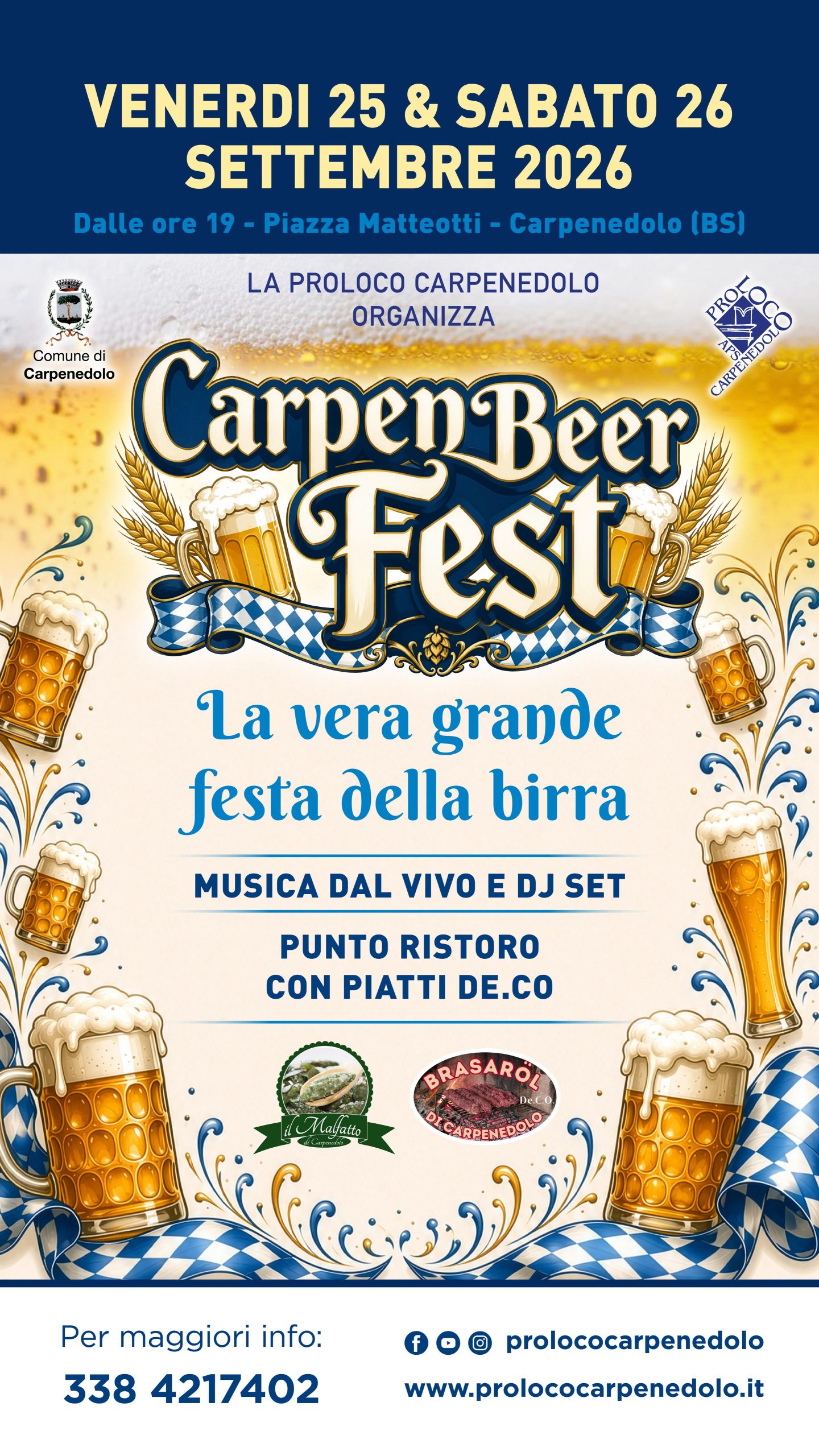 A Carpenedolo torna la Carpen Beer Fest