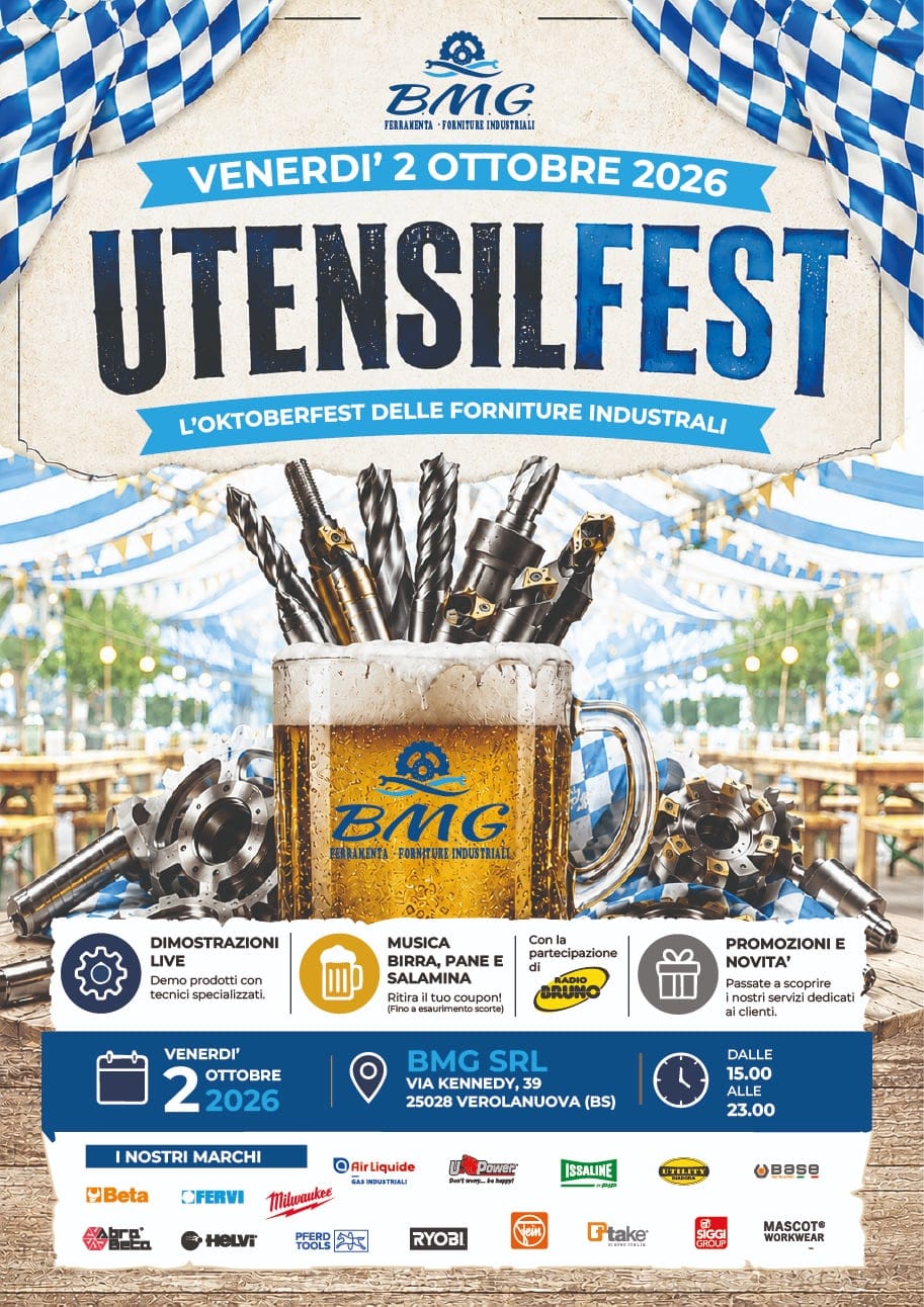 UtensilFest, a Verolanuova arriva l’Oktoberfest delle forniture industriali