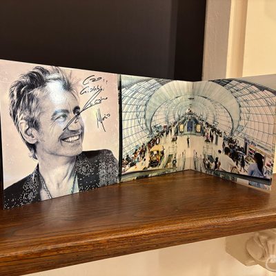 vinile Ligabue autografato