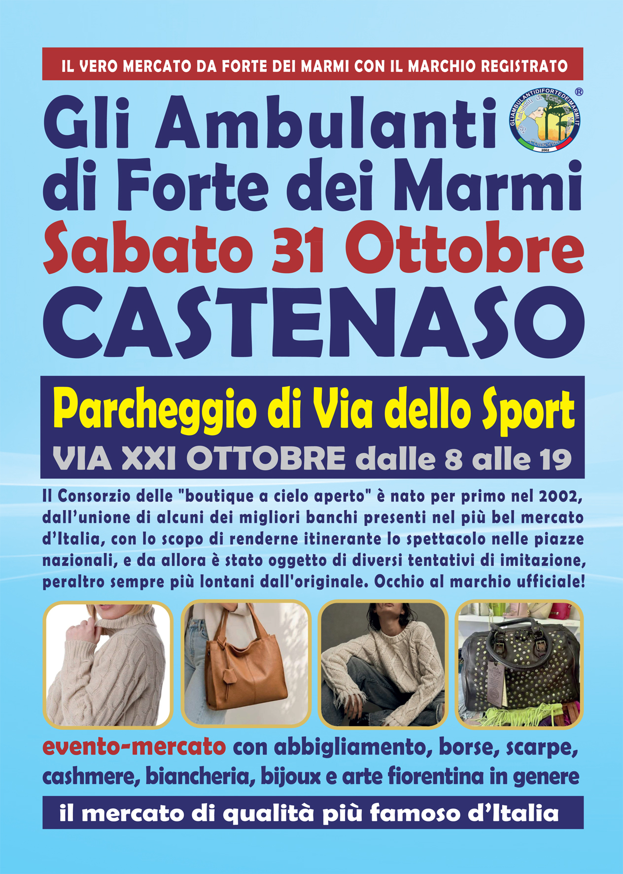 Il Consorzio de Gli Ambulanti di Forte dei Marmi® a Castenaso (BO)