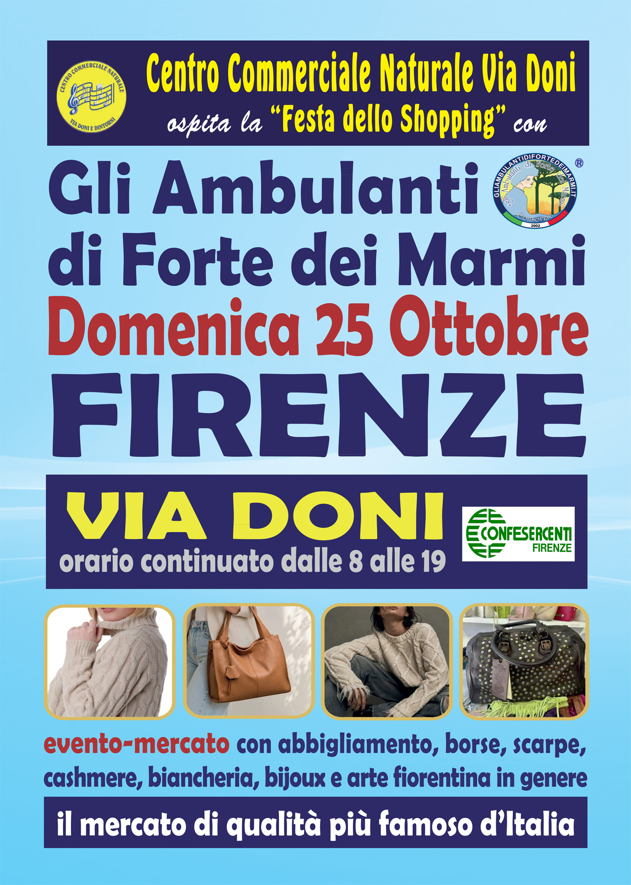 Gli Ambulanti di Forte dei Marmi® a Firenze