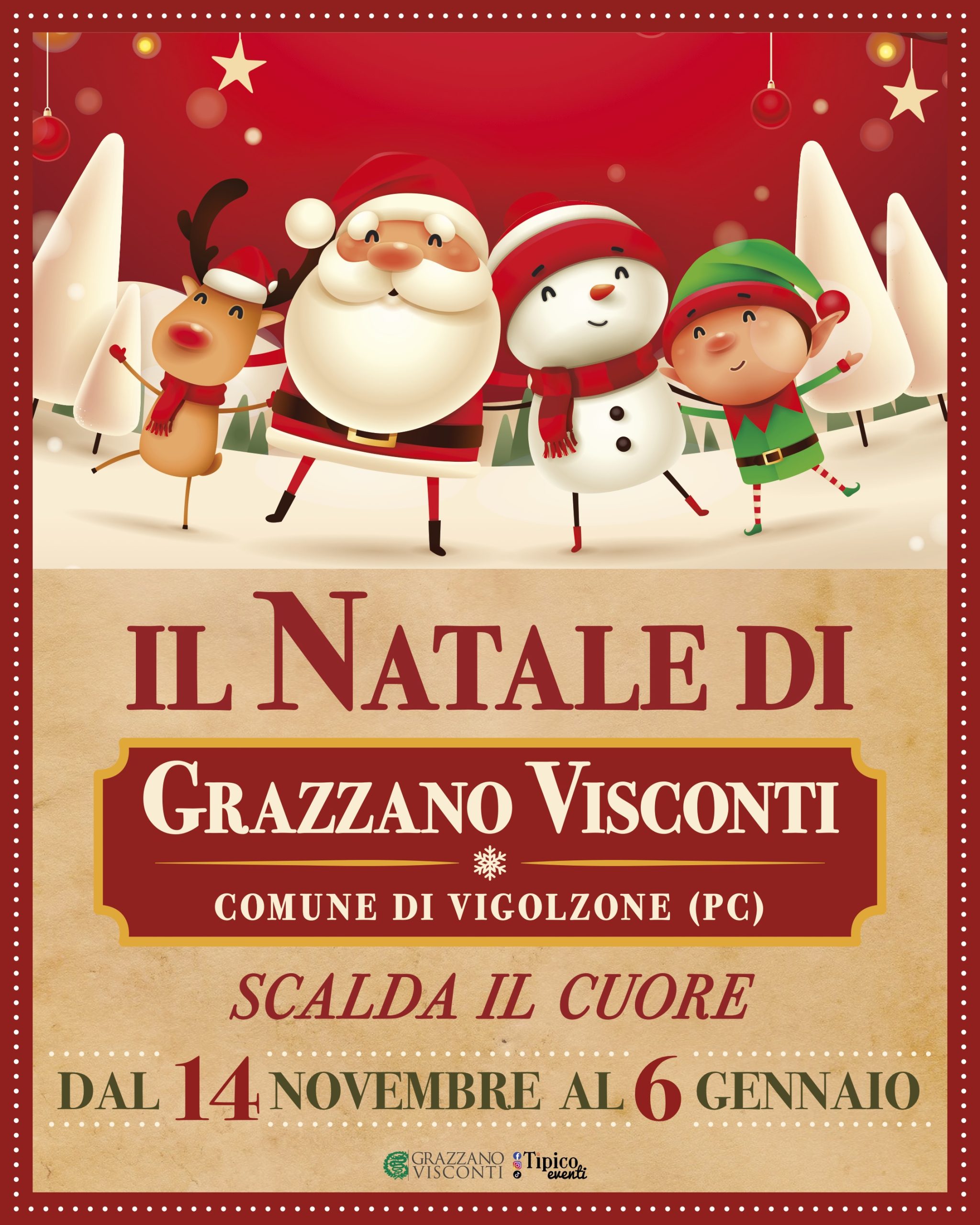 Il Natale a Grazzano Visconti scalda il cuore