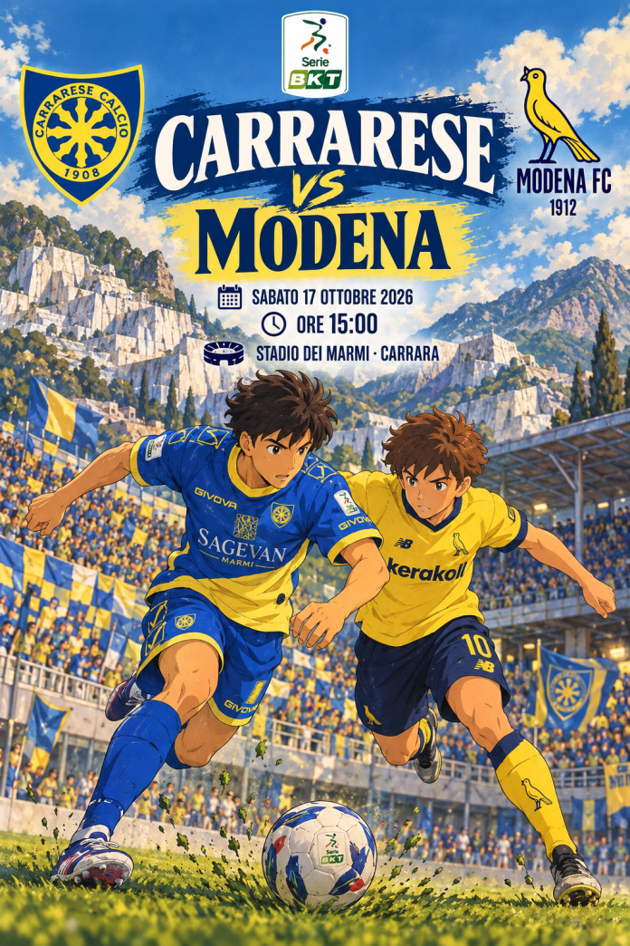 Sfida tra Carrarese e Modena